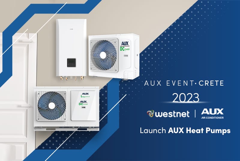 Westnet launches AUX Heat Pumps