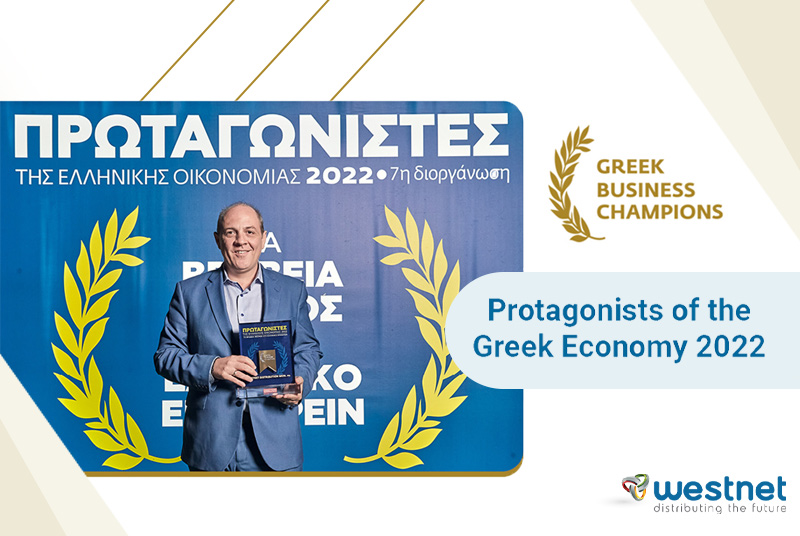 Distinction of Westnet in “Protagonists of the Greek Economy 2022”